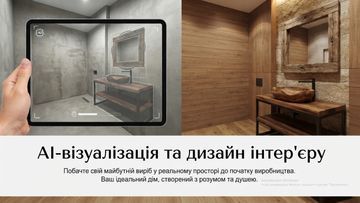 AI-візуалізація та дизайн інтер'єру